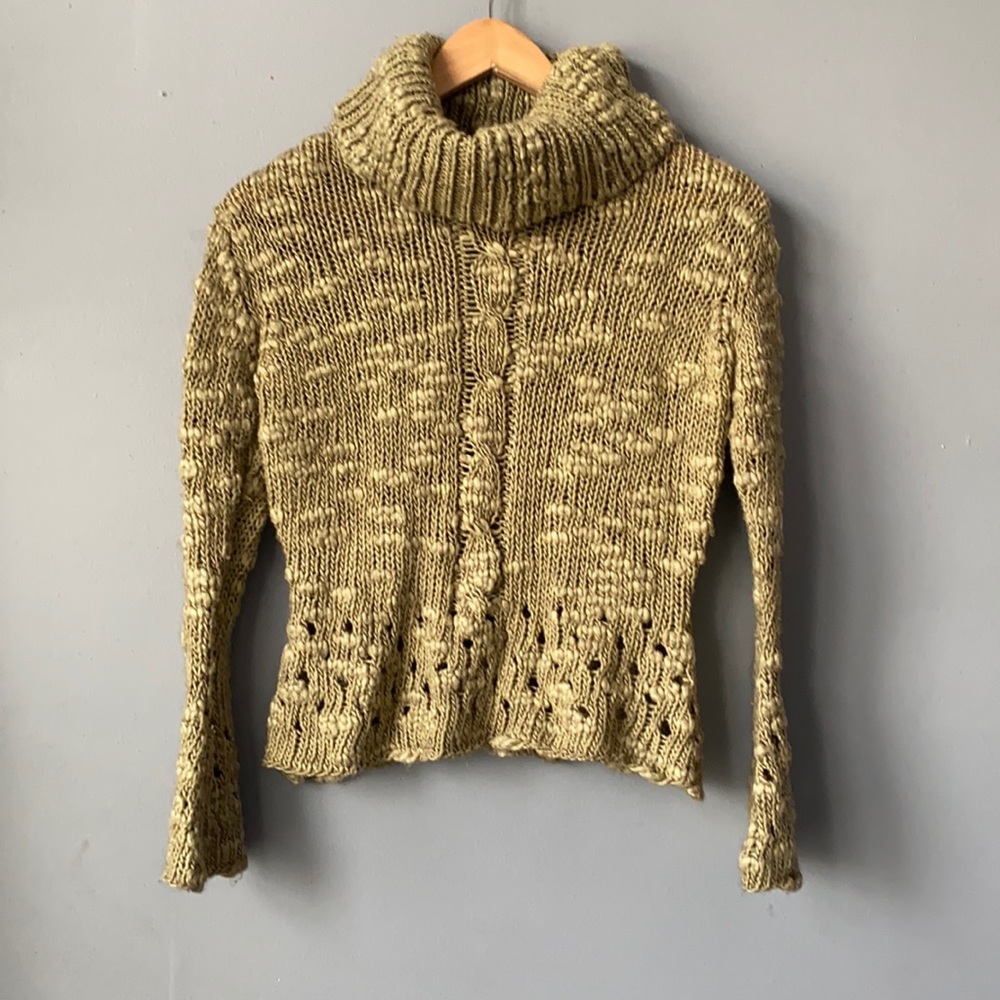 Green sweater